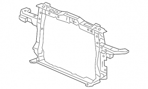 Acura RDX 19-25 radiator panel TV