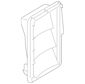 Left ventilation shield Toyota Sequoia 08-16