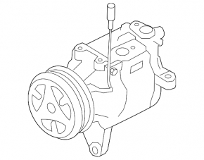 Air Conditioning Compressor Subaru XV Crosstrek 21-23