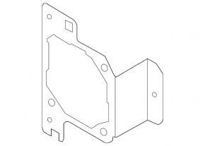 Right radar bracket for Audi Q5 80A 21-24