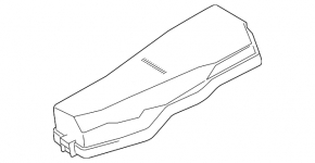 Upper cover of the fuse box under the hood Toyota Camry v70 18-24 2.5