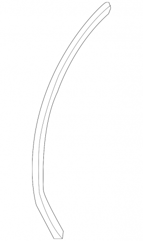 Rear left wing arch seal Infiniti JX35 QX60 13-