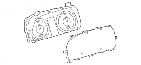 Instrument cluster Toyota Sienna 15-20 L, LE