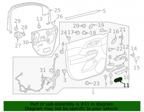 Front Right Window Regulator Chevrolet Equinox 18-