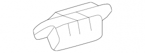 Toyota Prius V 12-17 Trunk Door Opening Button