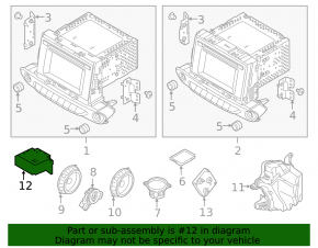 CONTROL UNIT ASSY-VESS Hyundai Ioniq 17-22