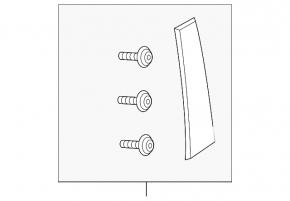 Door trim side front right Mazda 6 18-21