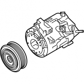Air Conditioning Compressor Ford Edge 19-24 2.7T