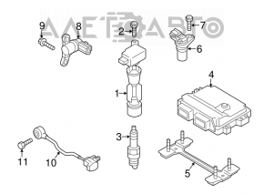 Ignition coil Mazda6 09-13 2.5