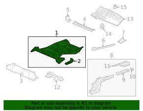 Trunk trough for Honda CRV 12-16