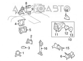 Lexus RX300 98-03 Engine Damper