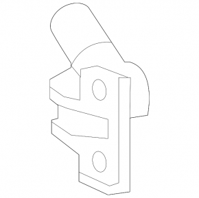 Upper rear right door hinge for a 1919 Chevrolet Volt