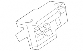 Control and signal processing unit Mercedes GLC 16-22