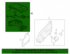 Distribution plate Cadillac CTS 14-