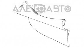 Left threshold Ford Ecosport 18-19