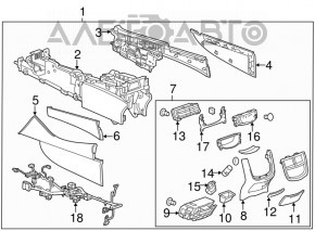 Left threshold Ford Ecosport 18-19
