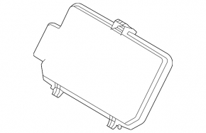 Fuse box cover under the dashboard Polestar 2 21- scratches