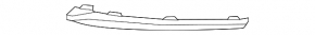 Left front bumper molding for Volvo XC60 22-25 chrome