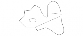 Front Left Fender Bracket Lexus RX350 RX450h 10-15