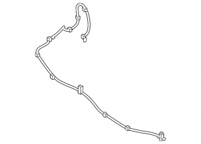 BMW i3 14-21 heated windshield washer nozzle chain