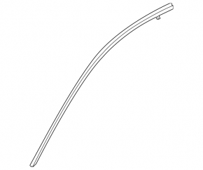 Upper door molding front right Acura TLX 15-