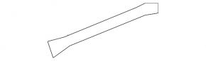 Rear Seat Shock Absorber Right Infiniti JX35 QX60 13-