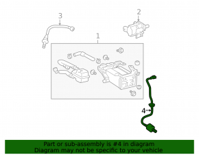 Second front lambda probe for Lexus GS350 13-14