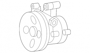 Power steering pump Mercedes W211 M272 M273