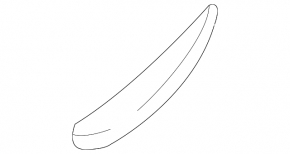 Front bumper cover left Mercedes CLA 45 17-19 AMG pkg