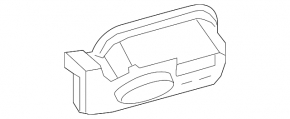 Fuel tank flap housing Mercedes GLS-class X166 13-19 OEM