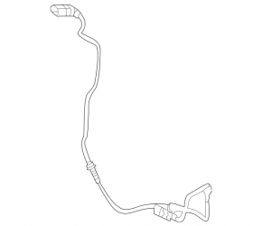 Front right ABS sensor wire for Mercedes GLE 450/580 20-26 with E-Active