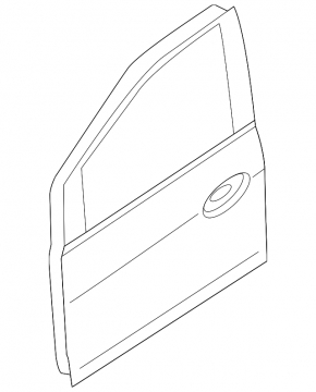 Door assembly front right Ford C-max MK2 13-18