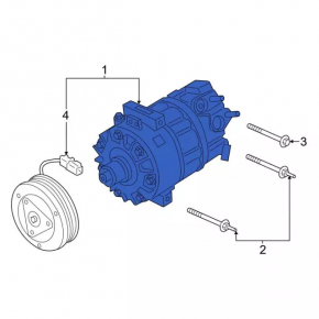 Ford Bronco Sport 2015-2016 1.5T Air Conditioning Compressor