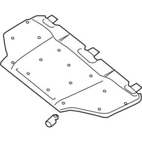 Lincoln Nautilus Hood Insulation 19-23