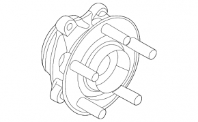 Front right hub Ford Mustang Mach-E 21-23 AWD