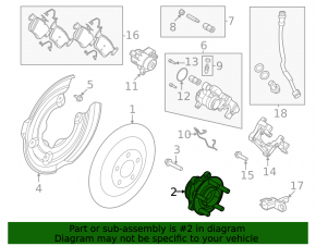 Front right hub Ford Mustang Mach-E 21-23 AWD