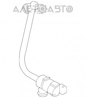 Fuel Evaporative Canister Valve BMW 5 F10 11-16 3.0T N55