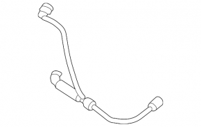 Cooling system hose BMW 3 F30 17-18 B46