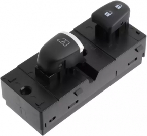 Front right window lift control Nissan Maxima A36 16- black with chrome, auto