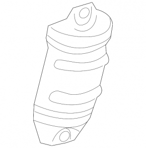 Collector protection lower Lexus ES330 04-06 rust