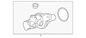 Master brake cylinder with reservoir Mini Cooper F56 3d 14-