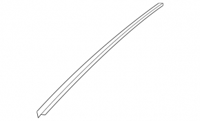 Windshield molding right Audi A6 C7 12-18