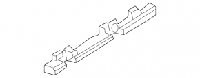 Left front sill bracket for BMW 4 Series G22 G26 21-25, small