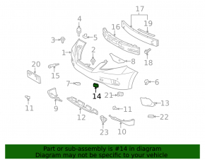 Plug towing hook front bumper right Lexus RX350 RX450h 10-12 dorest