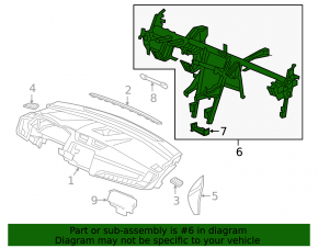 Under-torpedo pipe reinforcement Honda CRV 17-22 rusty
