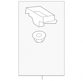 Pocket box trunk left Toyota Camry v40 07-11