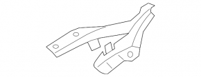 Nissan 350z Left Hood Hinge