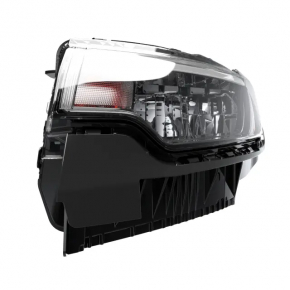Jeep Compass 22-26 halogen + LED headlight assembly with mounting bracket, sand