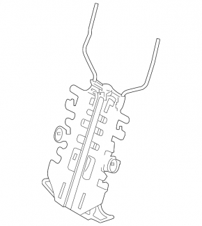 Toyota Rav4 Driver Seat Lumbar Support Motor 19-