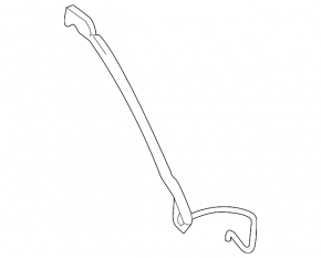 Trunk lid position sensor right VW Touareg 11-17